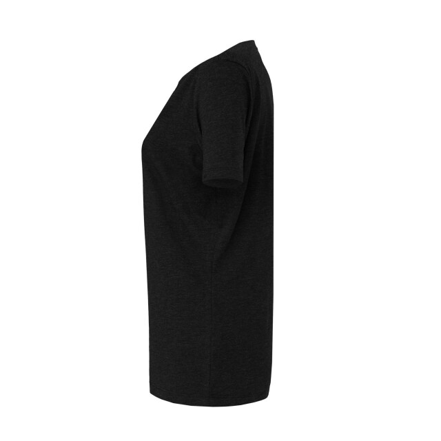 Bella + Canvas Dames cvc jersey relaxed fit t-shirt met korte mouwen UTFK2122_blackheather large