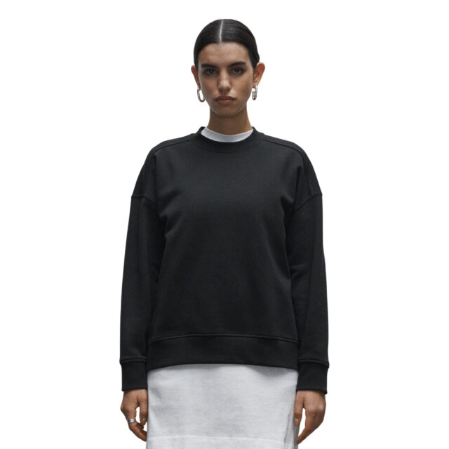 True Blanks Dames oversized sweatshirt UTFK1960_offblack large