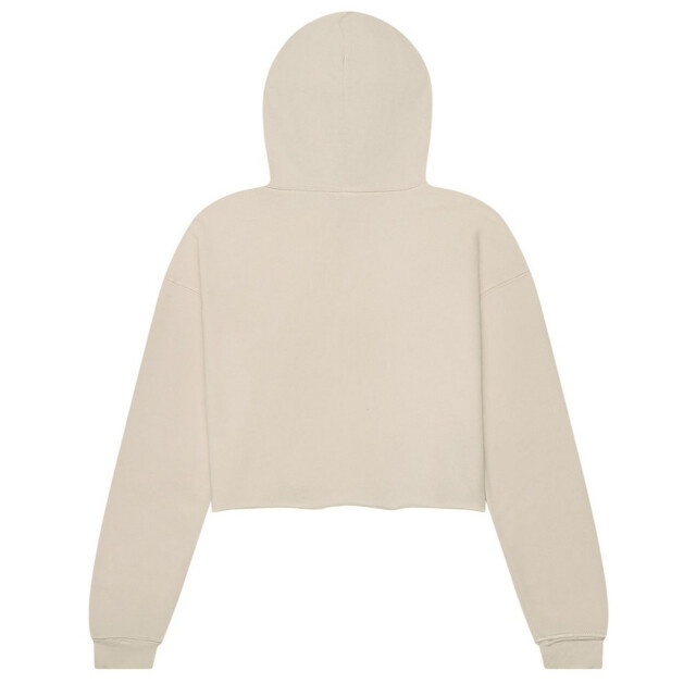 Bella + Canvas Dames fleece crop hoodie UTFK1989_heatherdust large