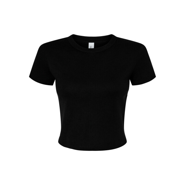 Bella + Canvas Dames micro-rib crop t-shirt UTFK2057_solidblack large