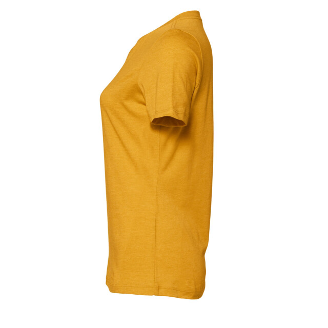 Bella + Canvas Dames cvc jersey relaxed fit t-shirt met korte mouwen UTFK2122_heathermustard large