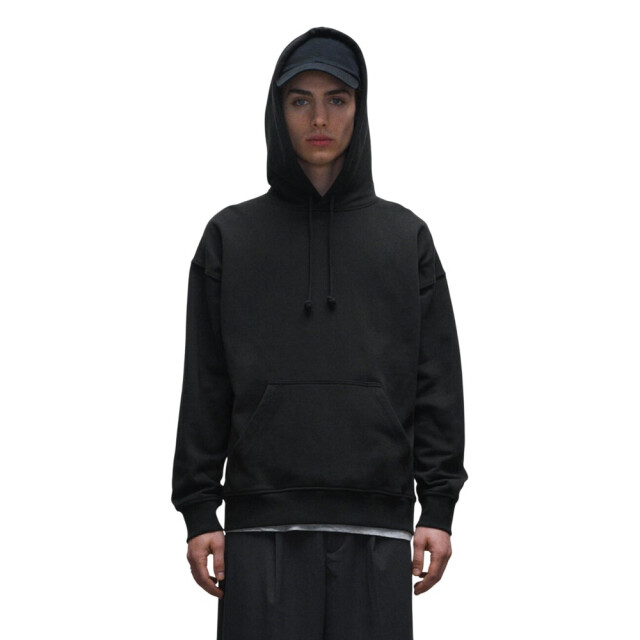 True Blanks Effen boxy hoodie heren UTFK1979_offblack large