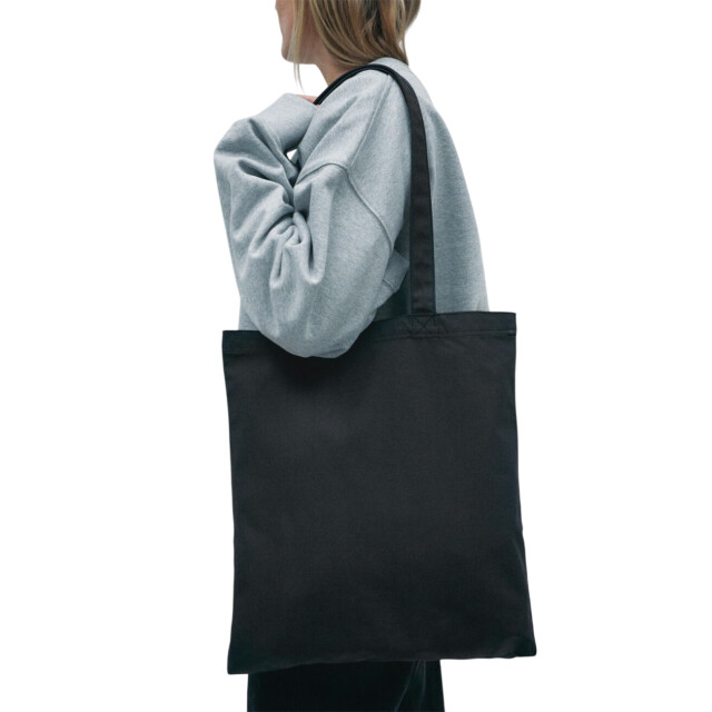 True Blanks Katoenen canvas draagtas UTFK2127_offblack large