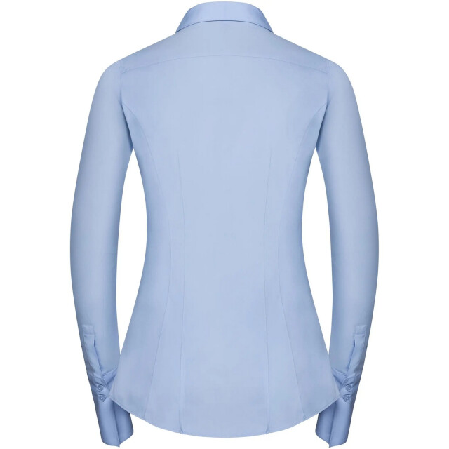 Russell Athletic Dames ultimate stretch shirt met lange mouwen UTFK1929_brightsky large