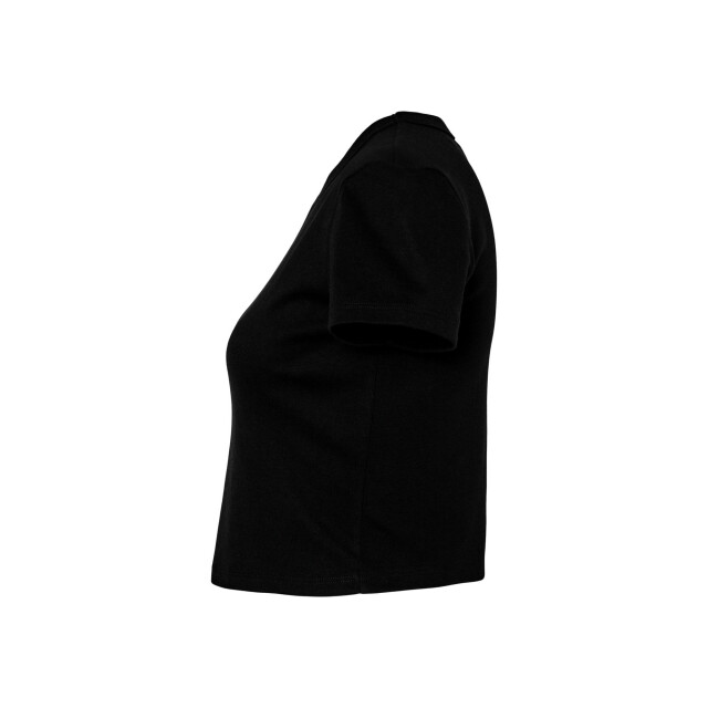 Bella + Canvas Dames micro-rib crop t-shirt UTFK2057_solidblack large
