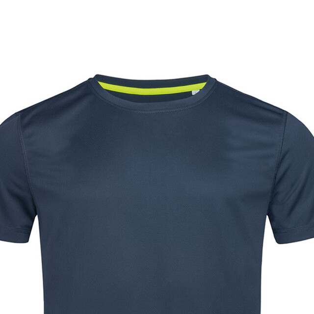 Stedman Stars Heren actief crew hals t-shirt UTFK1919_marinablue large