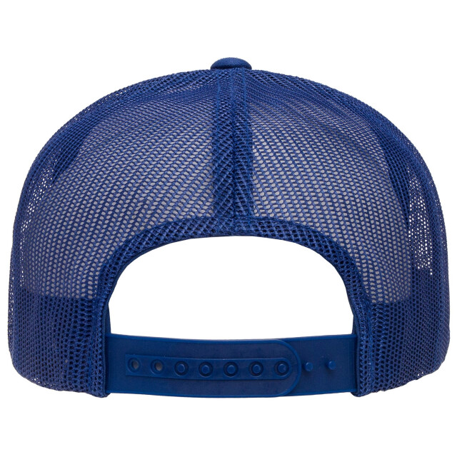 Yupoong Klassieke contrasterende trucker pet UTFK1760_royalbluewhiteroyalblue large
