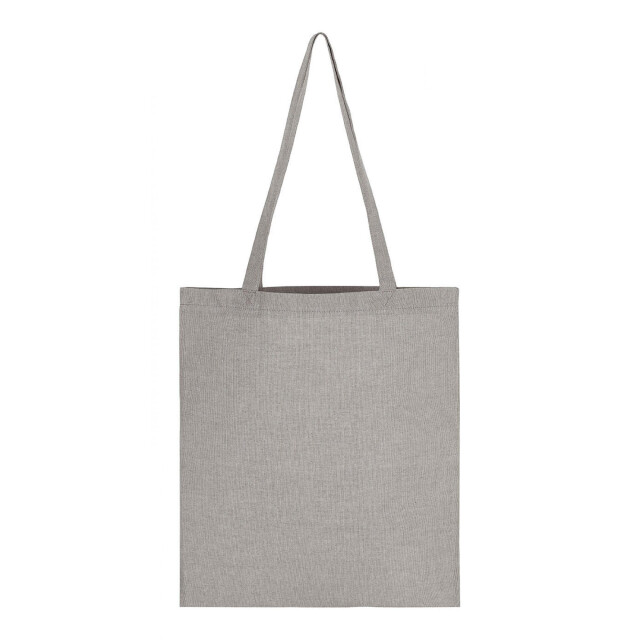 SG Gerecyclede boodschappentas met lange hengsels UTFK1789_greyheather large