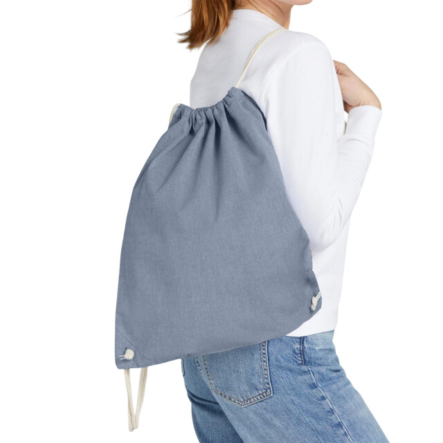 SG Gerecyclede rugzak met koord UTFK1792_royalblueheather large