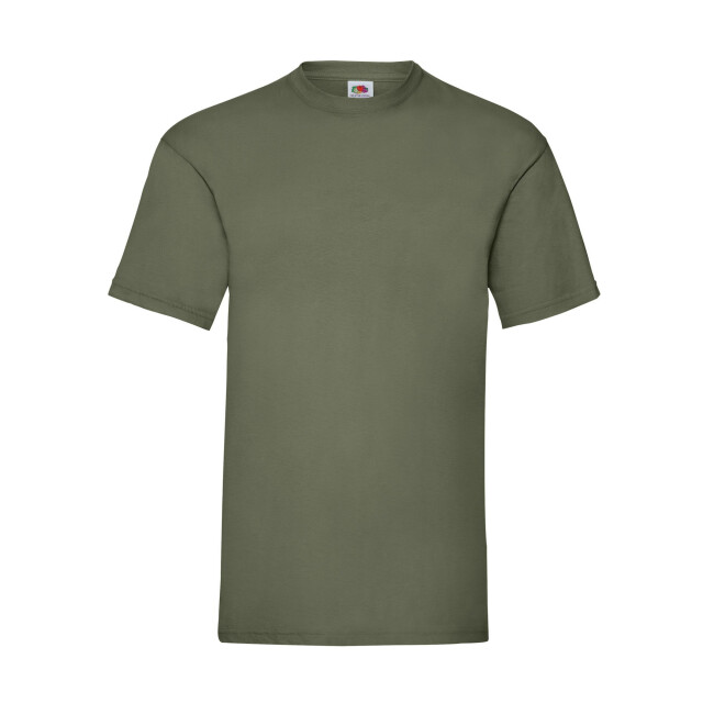Fruit of the Loom Unisex adult waardevol t-shirt UTLT1940_classicolive large