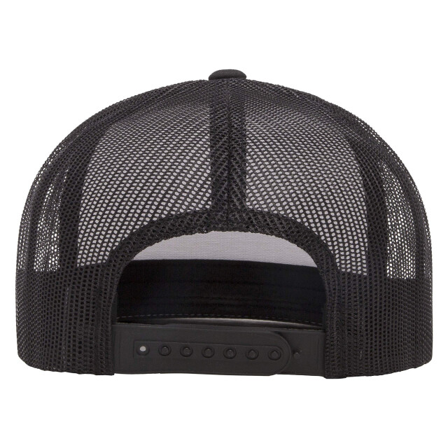 Yupoong Klassieke contrasterende trucker pet UTFK1760_blackwhiteblack large