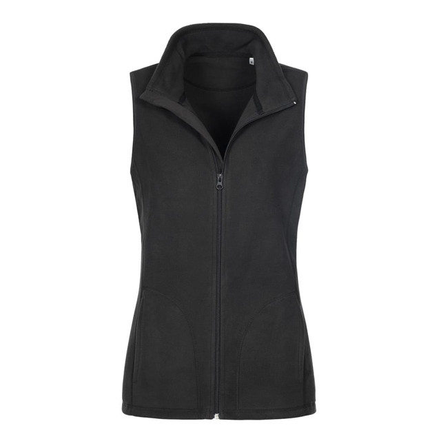 Stedman Stars Dames fleece gilet UTFK1666_blackopal large