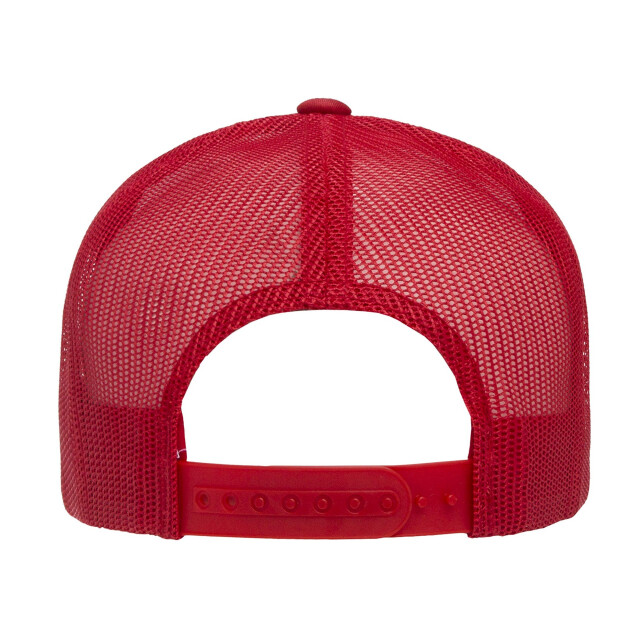Yupoong Klassieke contrasterende trucker pet UTFK1760_redwhitered large