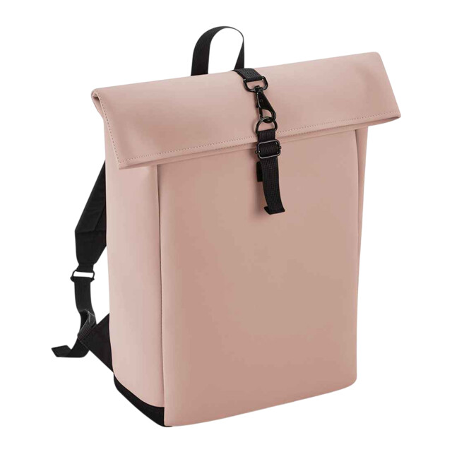 Bagbase Roll top pu rugzak UTFK1669_nudepink large