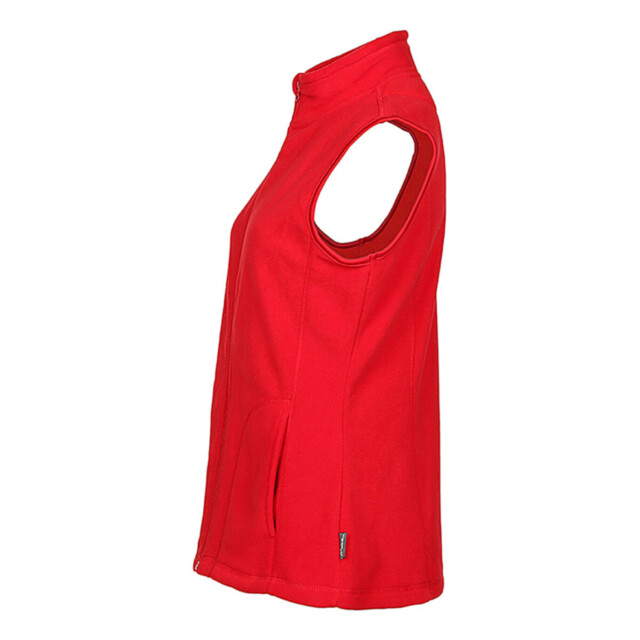 Stedman Stars Dames fleece gilet UTFK1666_scarletred large