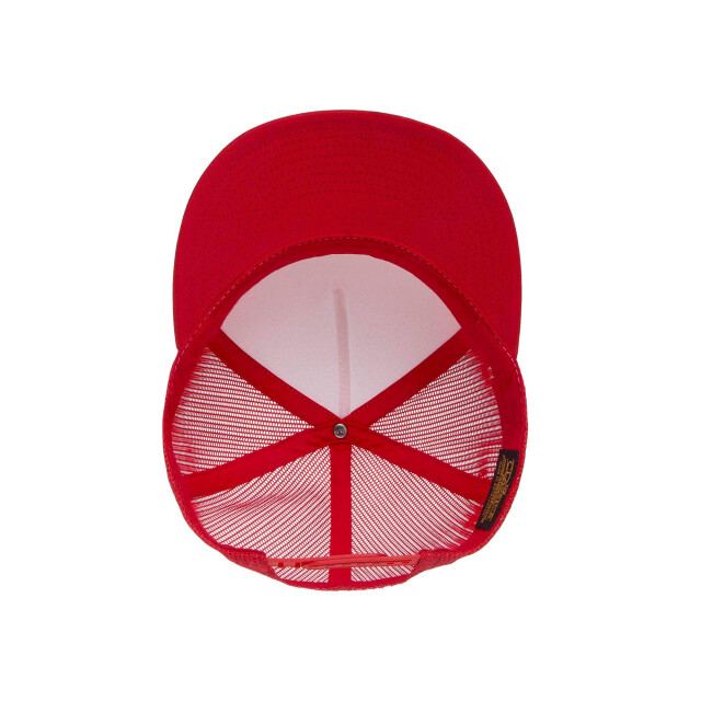 Yupoong Klassieke contrasterende trucker pet UTFK1760_redwhitered large