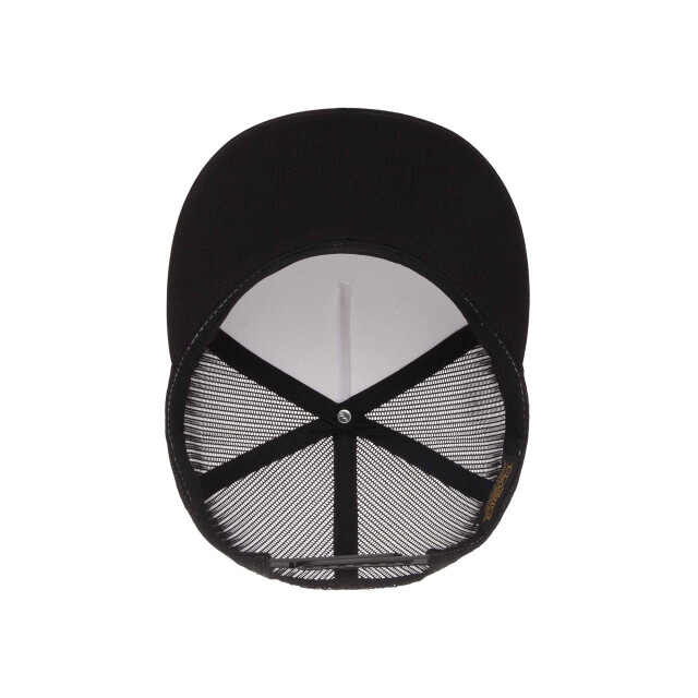 Yupoong Klassieke contrasterende trucker pet UTFK1760_blackwhiteblack large