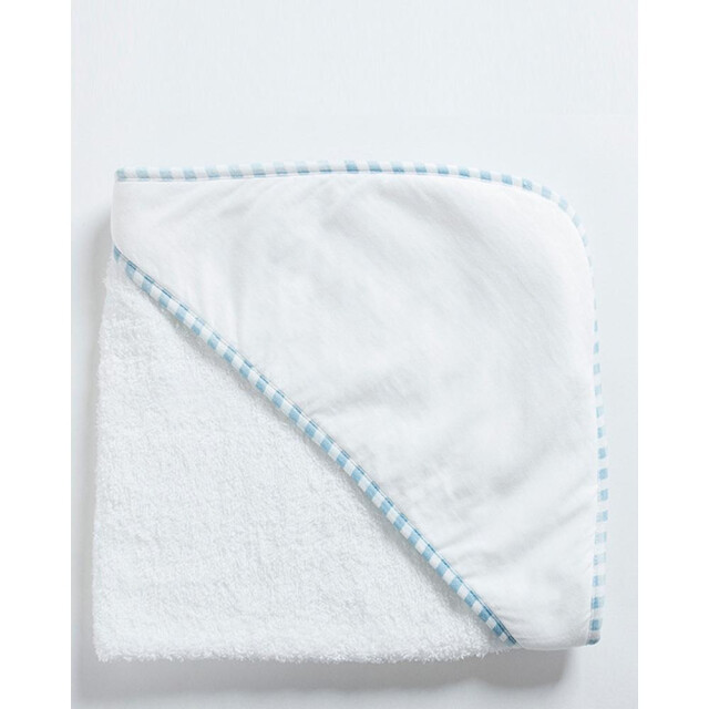 Jassz Handdoeken po 100% katoenen babydoek UTFK1589_whitebabyblue large