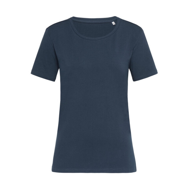 Stedman Stars Dames claire crew hals relaxed fit t-shirt UTFK1616_marinablue large