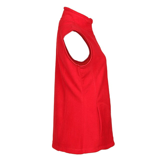 Stedman Stars Dames fleece gilet UTFK1666_scarletred large