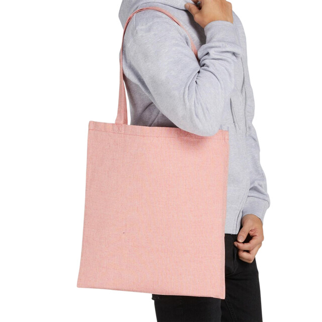 SG Gerecyclede boodschappentas met lange hengsels UTFK1789_naturalheather large