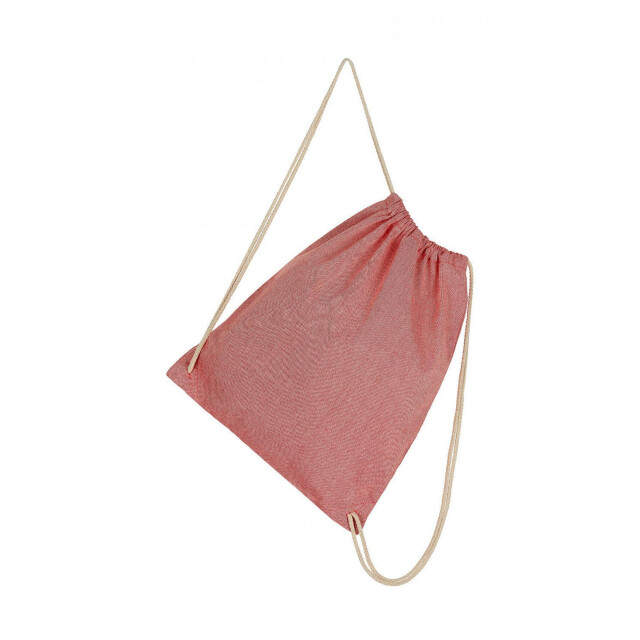 SG Gerecyclede rugzak met koord UTFK1792_redheather large