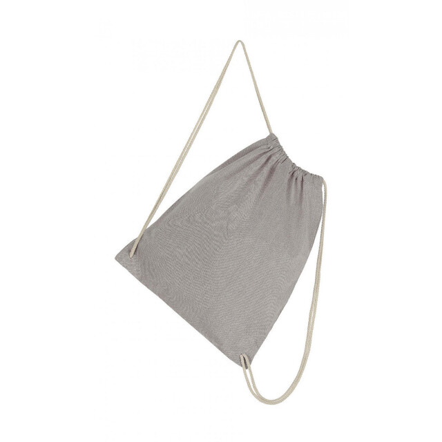 SG Gerecyclede rugzak met koord UTFK1792_greyheather large