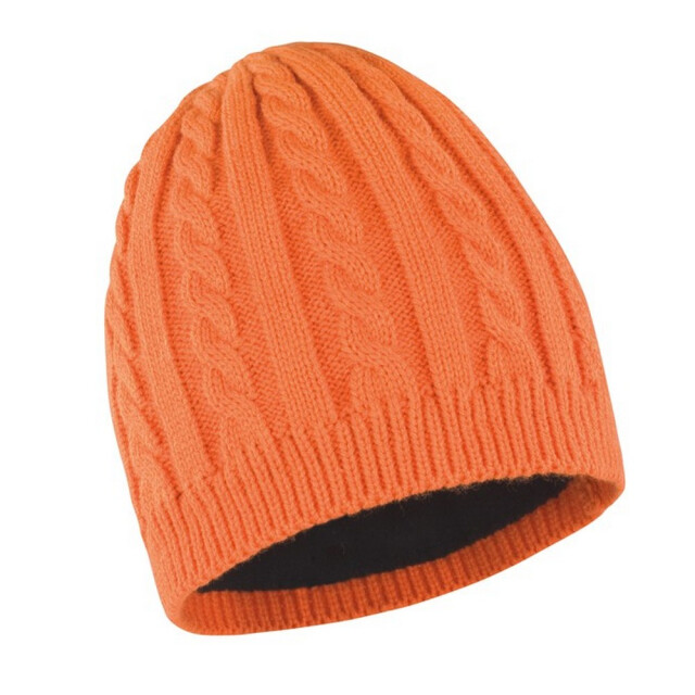 Result Mariner gebreide muts UTFK1788_burntorangeblack large