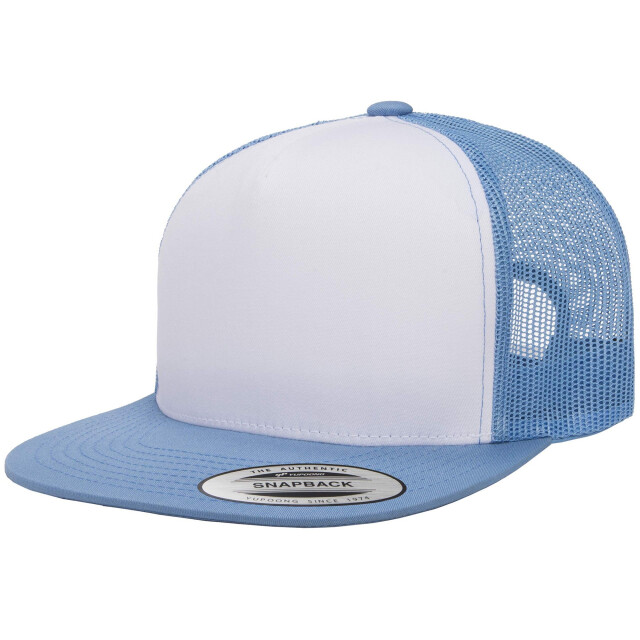 Yupoong Klassieke contrasterende trucker pet UTFK1760_classicbluewhiteclassicblue large