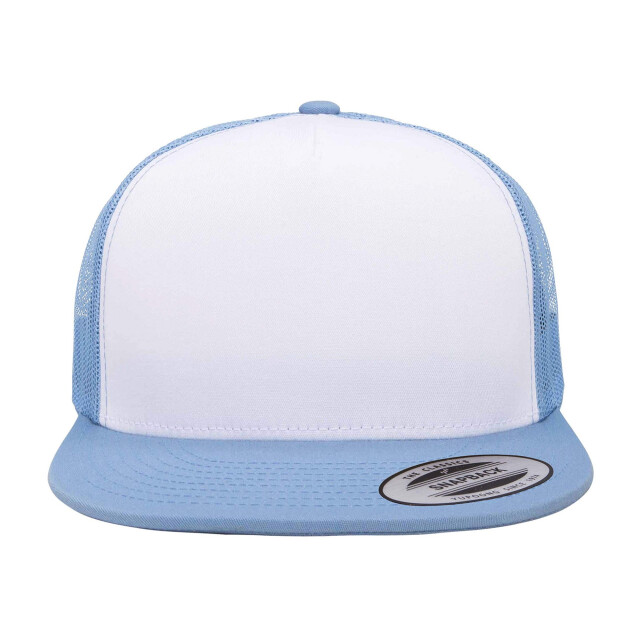 Yupoong Klassieke contrasterende trucker pet UTFK1760_classicbluewhiteclassicblue large