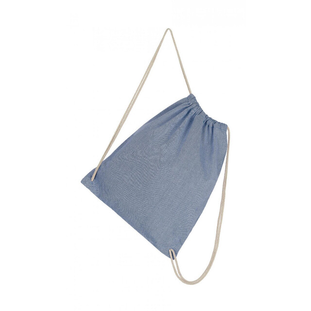 SG Gerecyclede rugzak met koord UTFK1792_royalblueheather large