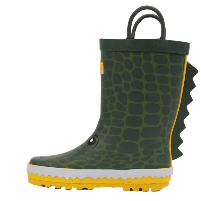 Trespass Kinder/kinder krokodillen wellington laarzen UTTP6775_greenyellow large