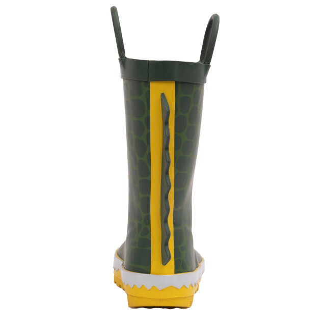 Trespass Kinder/kinder krokodillen wellington laarzen UTTP6775_greenyellow large