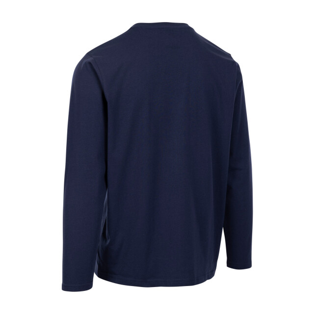 Trespass Heren flinder bedrukt t-shirt met lange mouwen UTTP6655_navy large