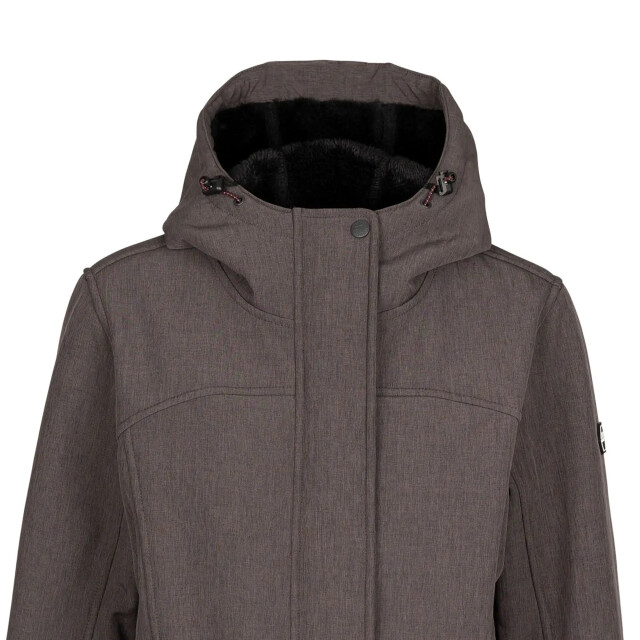 Trespass Dames anza tp75 zachte shell jas UTTP6679_darkgreymarl large
