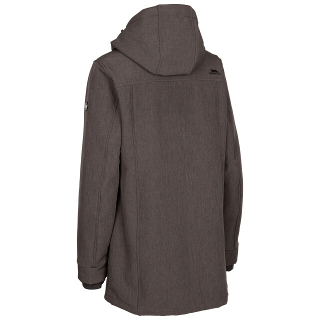 Trespass Dames anza tp75 zachte shell jas UTTP6679_darkgreymarl large