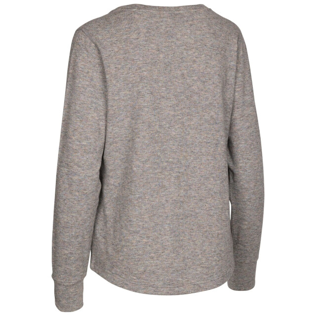 Trespass Dames rina marl top met lange mouwen UTTP6643_grey large