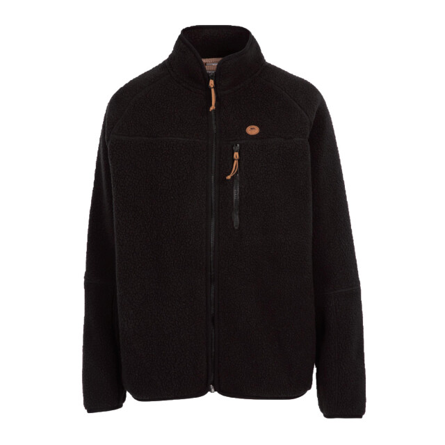Trespass Dames quake leren biezen fleece jas UTTP6607_black large
