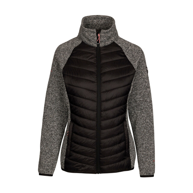 Trespass Dames rita fleece jas UTTP6632_greymarl large