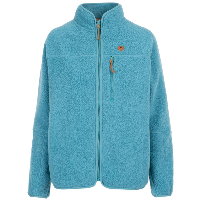 Trespass Dames quake leren biezen fleece jas UTTP6607_stormblue large