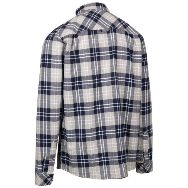 Trespass Heren dawlish geruit overhemd UTTP6788_navy large