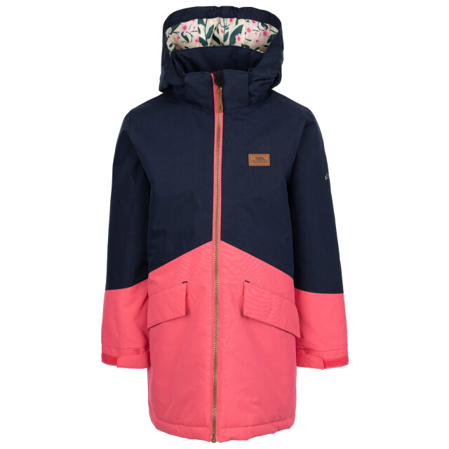 Trespass Oleta waterdichte regenjas voor kinderen/kinderen UTTP6563_strawberry large
