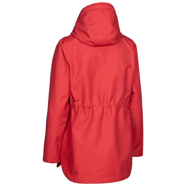Trespass Dames finch tp50 waterdichte jas UTTP6509_red large