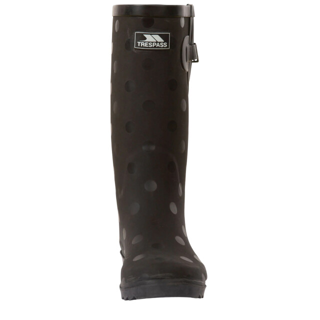 Trespass Volwassen uniseks elena polka dot wellington laarzen UTTP6537_black large