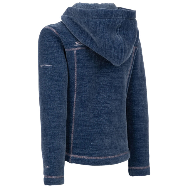 Trespass Meisjes cossie fleece jas UTTP6569_denimblue large