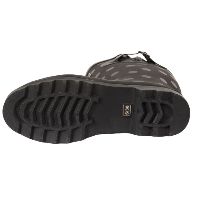 Trespass Volwassen uniseks elena polka dot wellington laarzen UTTP6537_black large