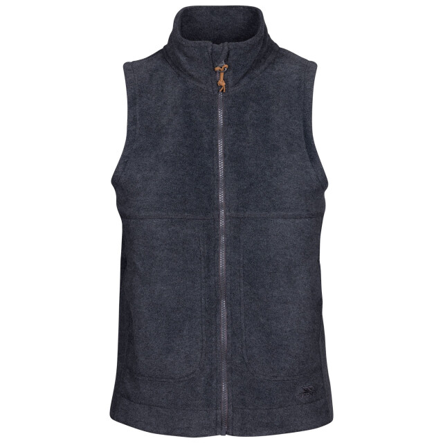 Trespass Dames talkative fleece at200 gilet UTTP6342_darkgreymarl large