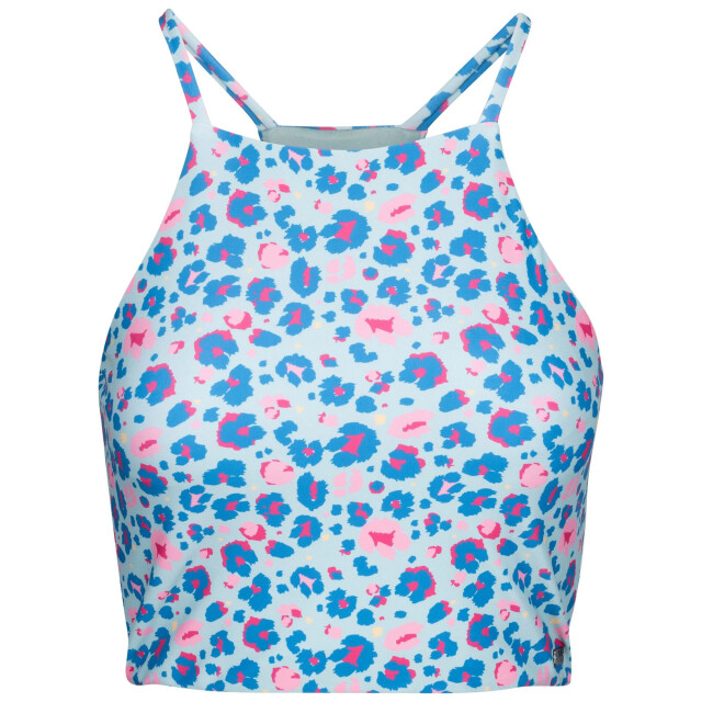 Trespass Dames harlow zwemtop met luipaardprint UTTP6484_lightsage large
