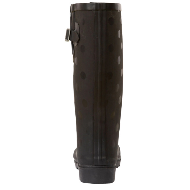 Trespass Volwassen uniseks elena polka dot wellington laarzen UTTP6537_black large
