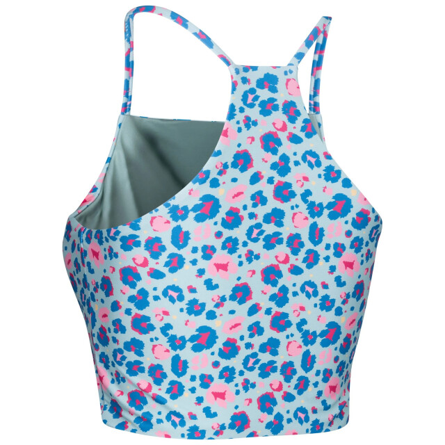 Trespass Dames harlow zwemtop met luipaardprint UTTP6484_lightsage large